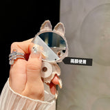 360 degree Adhesive Phone Stand With Mirror