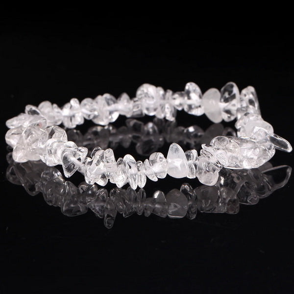 Gemstone Bracelet-Clear Quartz