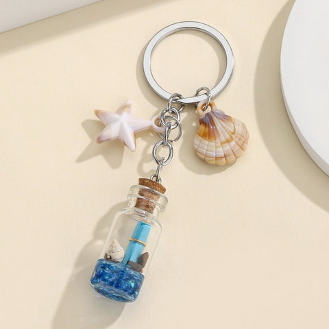 Wishing Bottle Keyring