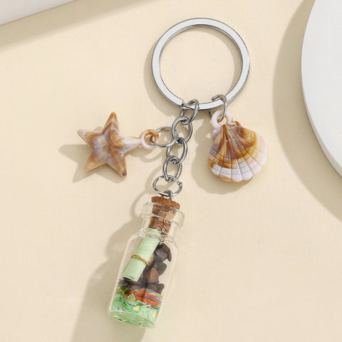 Wishing Bottle Keyring
