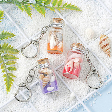 Wishing Bottle Keyring
