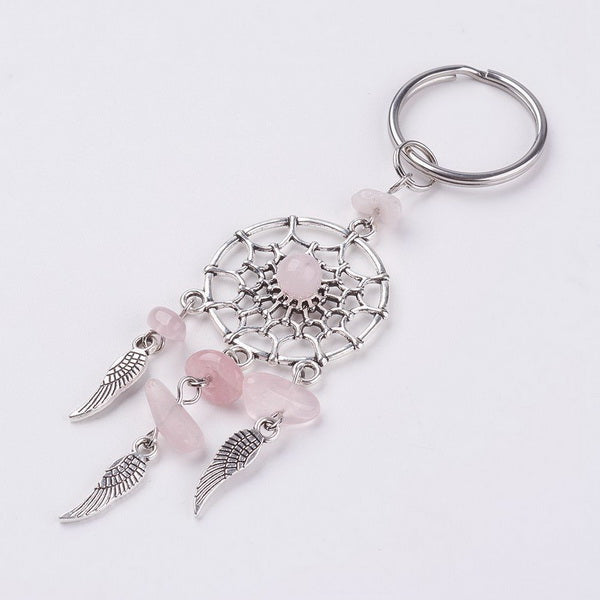 Dreamcatcher Gemstone Keyring