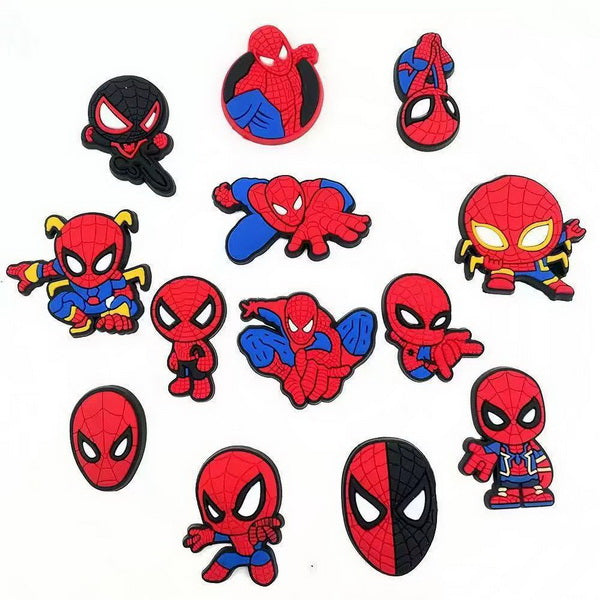 13pc Cartoon PVC Shoes Charms Decor For Croc