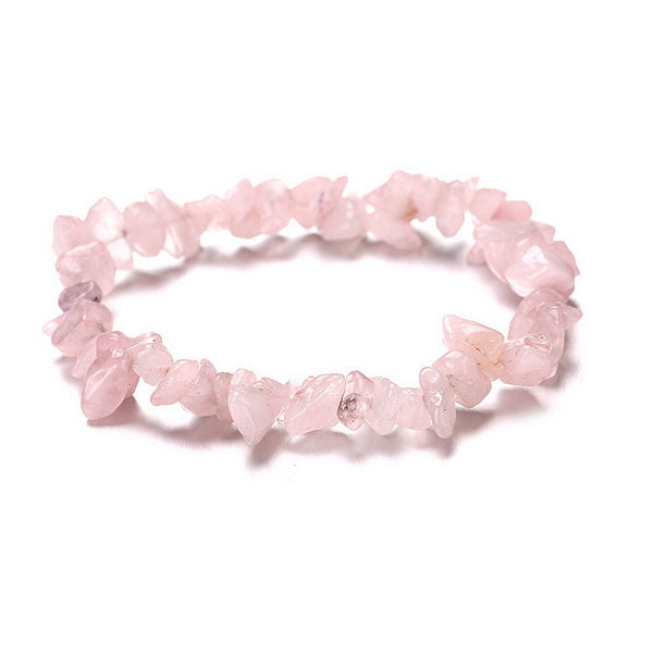 Gemstone Bracelet-Rose Quartz
