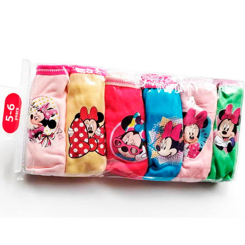6pc Kids Cotton Underwear