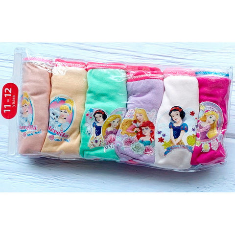 6pc Kids Cotton Underwear