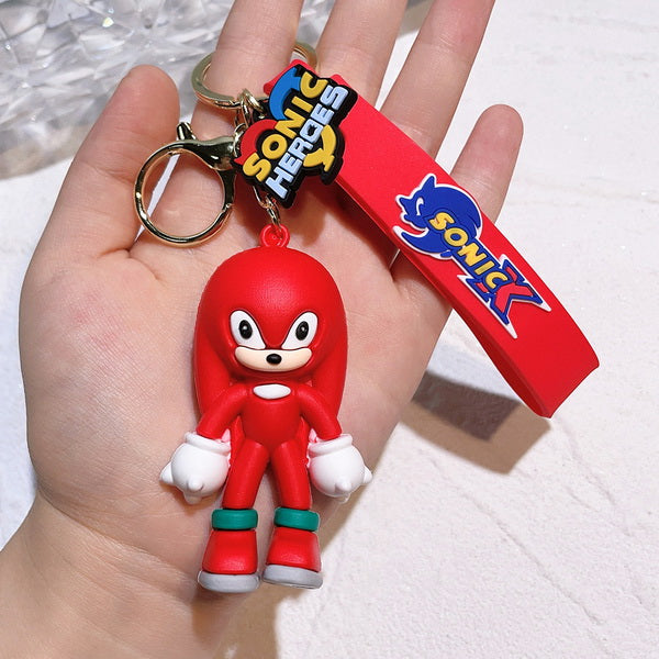 Wholesale Sonic Cartoon Keyring Keychain