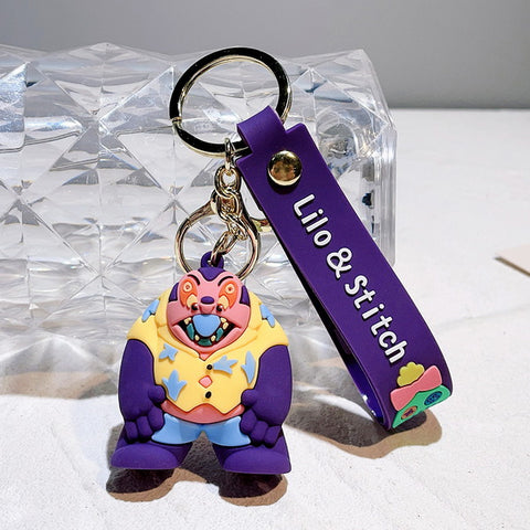 Wholesale Stitch Cartoon Keyring Keychain