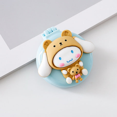 Mini Air Cushion Comb & Mirror