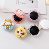 Mini Air Cushion Comb & Mirror