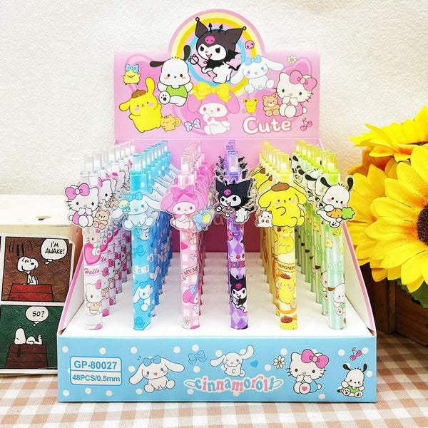 48pc Gel Pen With Display Box