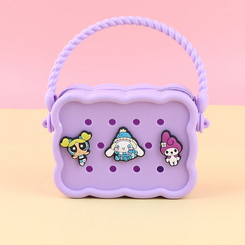Silicone DIY Charms Handbag