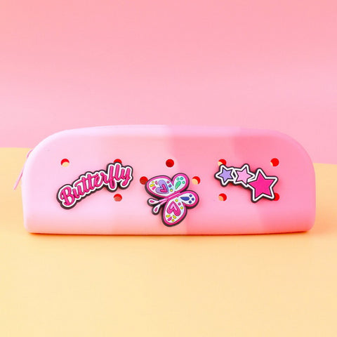 Silicone DIY Charms Pencil Case