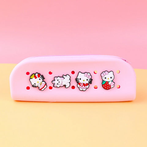 Silicone DIY Charms Pencil Case