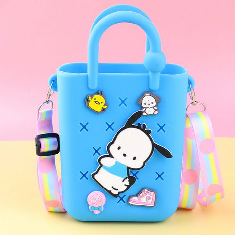 Silicone DIY Charms Crossbody Bag