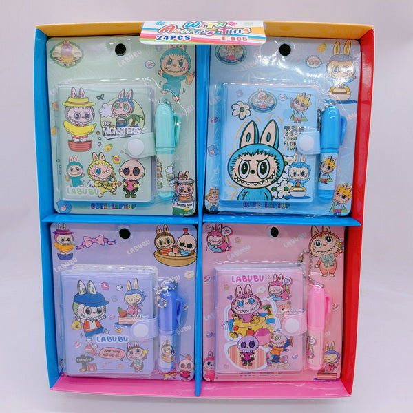 24 x 2pc Mini Notebook & Ballpoint Pen Sets