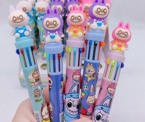 36pc 10-in-1 Multicolor Ballpoint Pen With Display Box