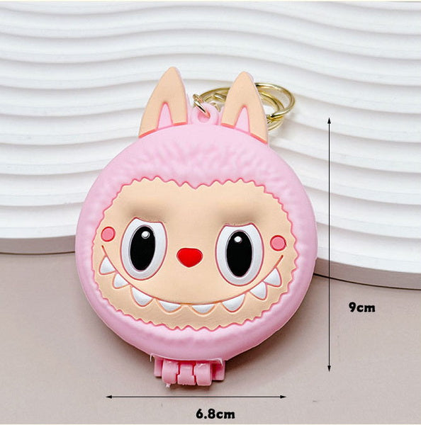 3 in 1 Mirror Comb Keyring