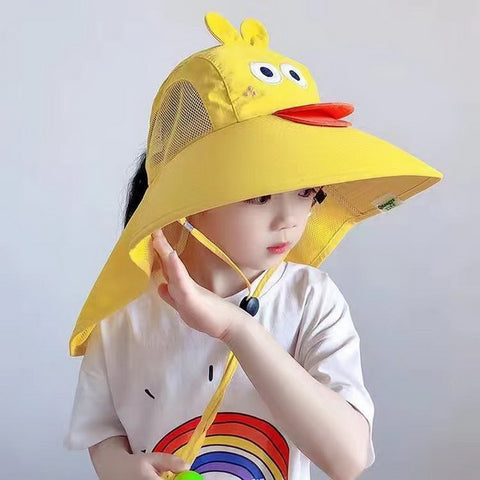 Kids Wide Brim Sun Hat
