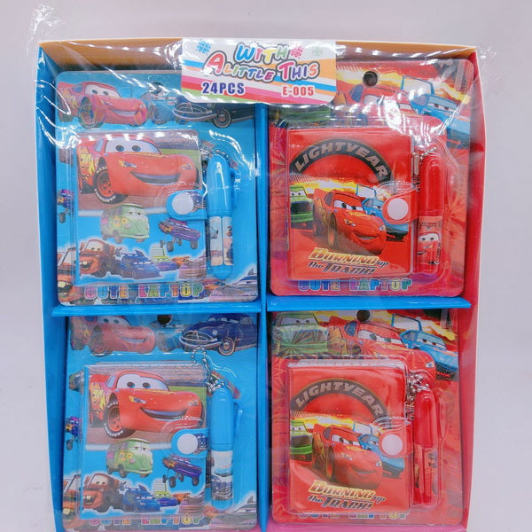 24 x 2pc Mini Notebook & Ballpoint Pen Sets