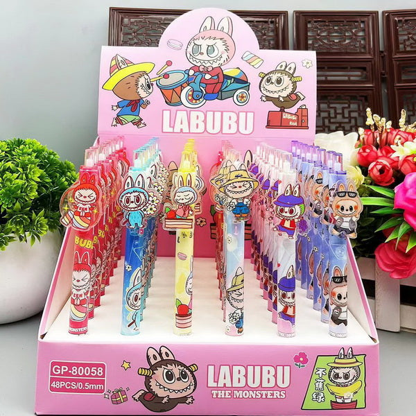 48pc Gel Pen With Display Box