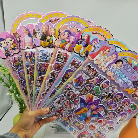 10pc 3D Stickers