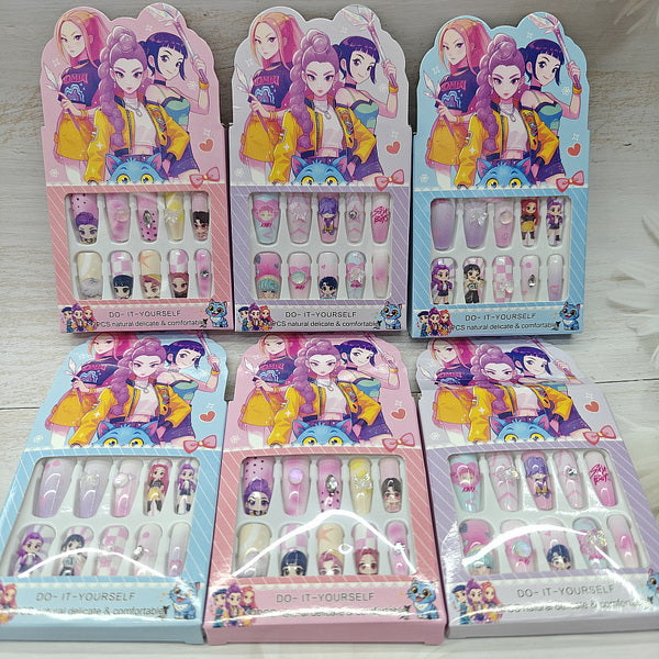 12 x 12pc Nail Stickers