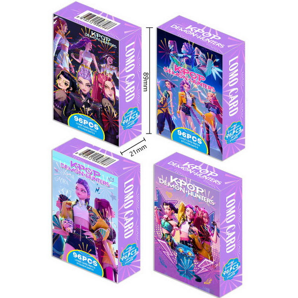 96pc LOMO Cards & Stickers