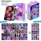 96pc LOMO Cards & Stickers