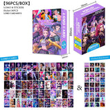 96pc LOMO Cards & Stickers