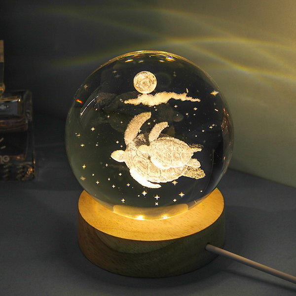 Wholesale 3D Led USB Crystal Ball Lamp