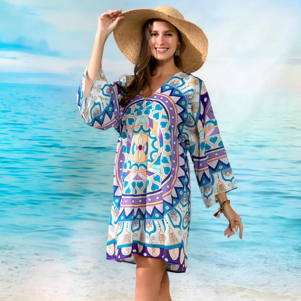 Wholesale Women's Cotton Kaftan Dress