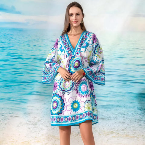 Wholesale Women's Cotton Kaftan Dress