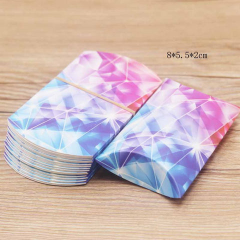 50pc Craft Paper Pillow Boxes