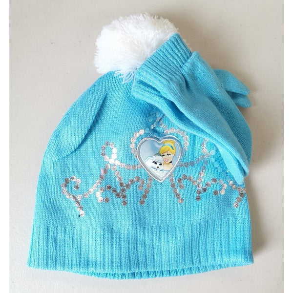 2pc Kids Winter Knitted Beanies Set