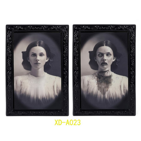 3D Changing Face Photo Frame Halloween decor