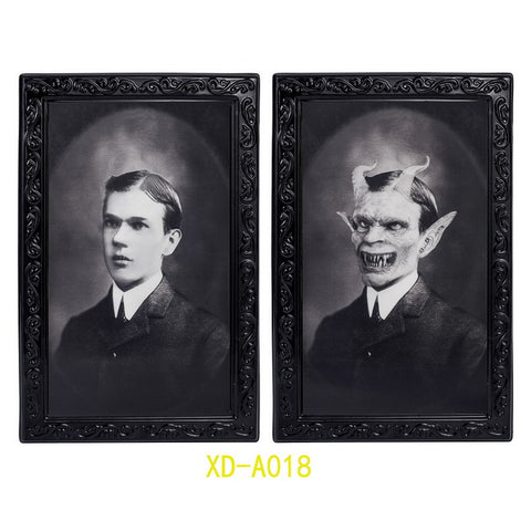 3D Changing Face Photo Frame Halloween decor
