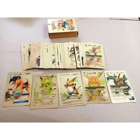 55pc PVC Golden Cards