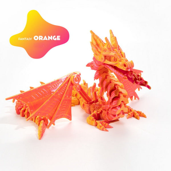 3D Printed Dragon with Wing