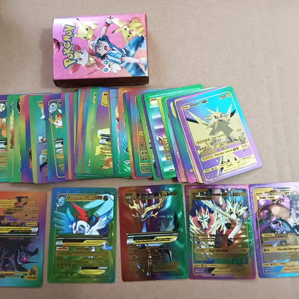 55pc PVC Colorful Cards