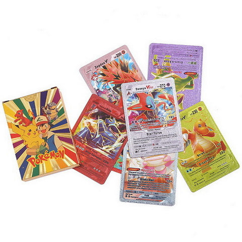 55pc PVC Colorful Cards