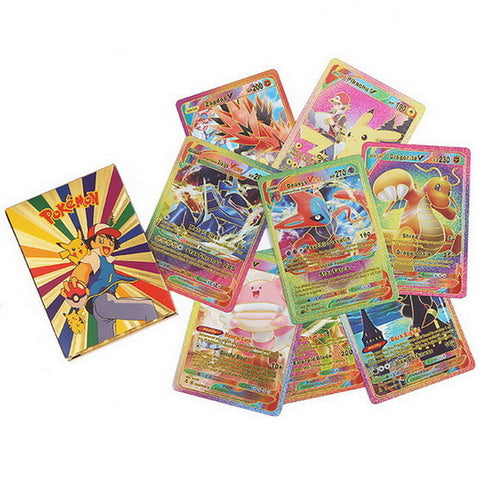 55pc PVC Colorful Cards