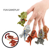 16pc Dinosaurs Finger Biting Toys with Display Box