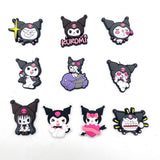 10pc Cartoon PVC Shoes Charms Decor For Croc