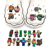 20pc Cartoon PVC Shoes Charms Decor For Croc