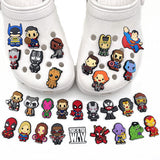 30pc Cartoon PVC Shoes Charms Decor For Croc