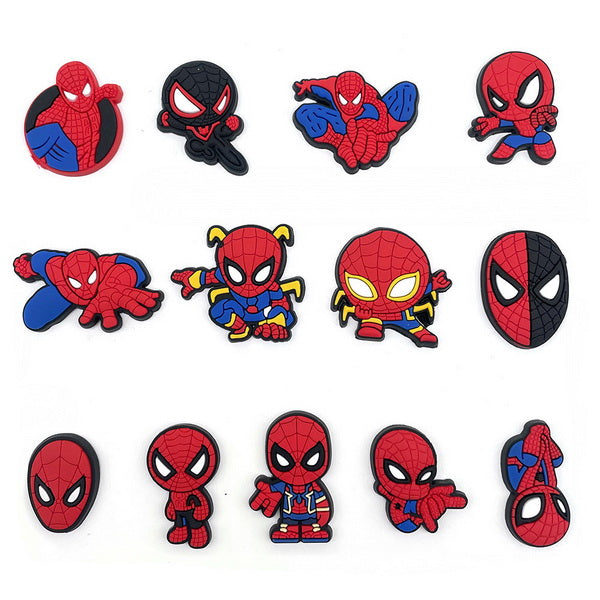 13pc Cartoon PVC Shoes Charms Decor For Croc