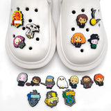 17pc Cartoon PVC Shoes Charms Decor For Croc