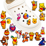 20pc Cartoon PVC Shoes Charms Decor For Croc