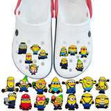 24pc Cartoon PVC Shoes Charms Decor For Croc